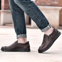 Zapatos De Piel informales Para Hombre, Cómodos, Aptos Para El Exterior, Mocasines Transpirables Antideslizantes - details 24