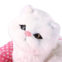 Juguetes de peluche de simulación de animales para niños, muñeco de felpa para dormir, gatos con sonido, decoraciones de juguete, regalo de cumpleaños para niños - details 20