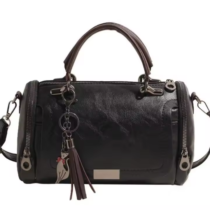 Bolso de Lujo Leten con Diseño de Paisley Bolso de Mano Grande con Correa Cruzada Desmontable y Estilo de Viaje - 1