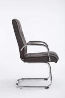 Cantilever Attila Tapizada En Tela y con Base De Metal I Silla De Conferencia con Reposabrazos, Color:Negro/Negro - details 43