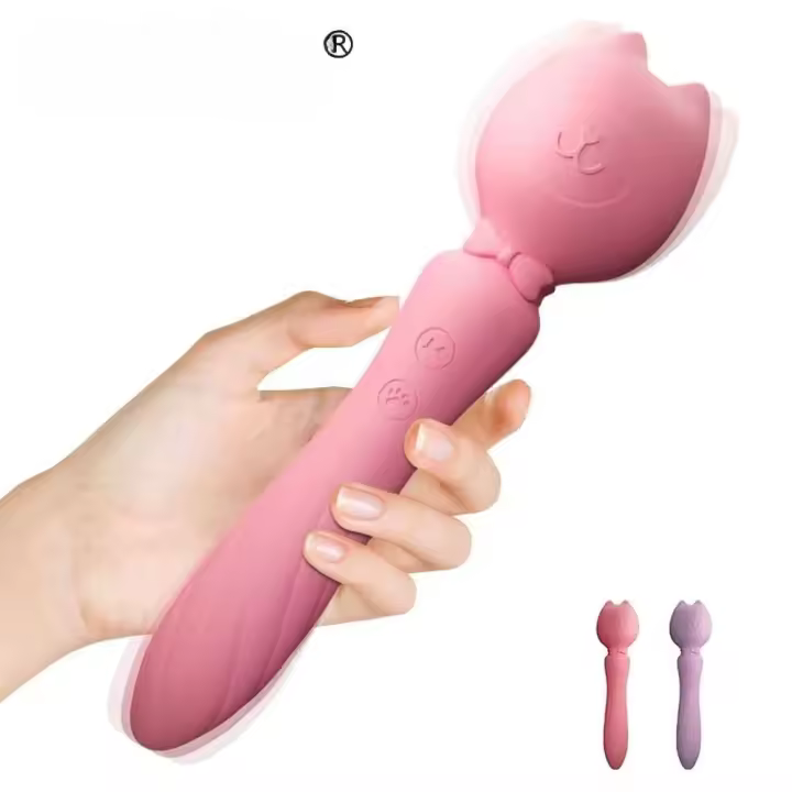 Leten AV Magic Wand Pussy Lady Vibrador Espiral G-Spot Estimulador de Vibración Masajeador Vaginal Vibrador Juguetes Sexuales para Masturbadores Femeninos - 1