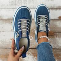 Zapatos informales planos con cordones para mujer - details 5