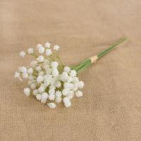 Flores de Almohadilla Blancas Gypsophila Artificial para Bodques DIY Decoración de Mesa de Boda y Hogar - details 6