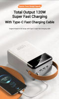 Batería Externa PowerBank 120W Carga Rápida 100000 mAh~ 160000 Mini fuente de alimentación móvil para exteriores mAh - details 6