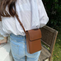 Bolso del teléfono móvil bolso de mensajero de las mujeres 2025 nueva moda de moda versátil hombro vertical pequeño bolso - details 6