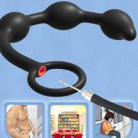 Empaquetado privado Sexy Iatable Anal Beads con anillo Butt Plug Expander para hombres Masajeador de próstata Bolas vaginales Dilatador anal Juguetes sexuales - details 10
