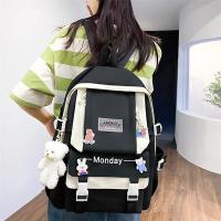 Mochila escolar Kawaii para niños y niñas, bolsa para ordenador portátil, para estudiantes, 5 piezas, 2023 - details 46