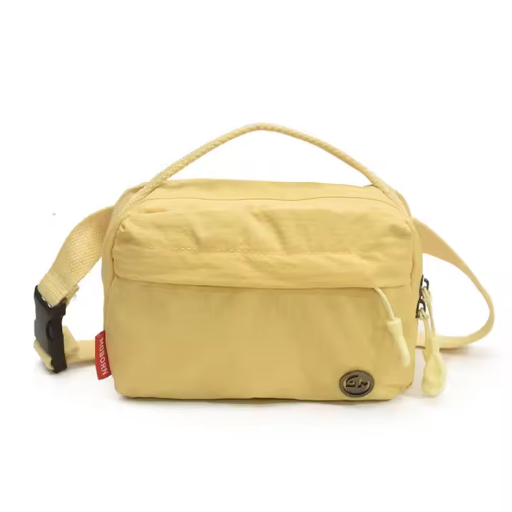 Bolso cruzado de nailon de estilo coreano Simple, riñonera ligera, riñonera de gran capacidad, bolso de hombro deportivo de viaje - 1