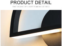 Lámpara LED nórdica moderna para decoración del hogar, candelabro de pared Interior, 85-265V, luz de lado para dormitorio y sala de estar - details 2