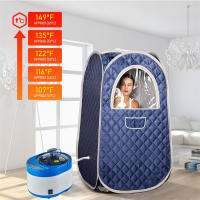 Sauna portátil de cuerpo completo para personas, tienda de Spa de Sauna de plegado rápido con Control remoto, vaporizador grande de 4 L - details 5