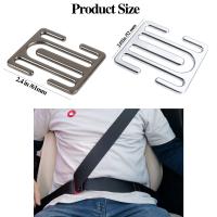 Clips de Metal para cinturón de seguridad de piezas para adultos, ajustador de cinturón de seguridad Universal para todos los modelos de automóviles, adecuado para niños, hombre gordo, adultos, negro, 2 uds. - details 4