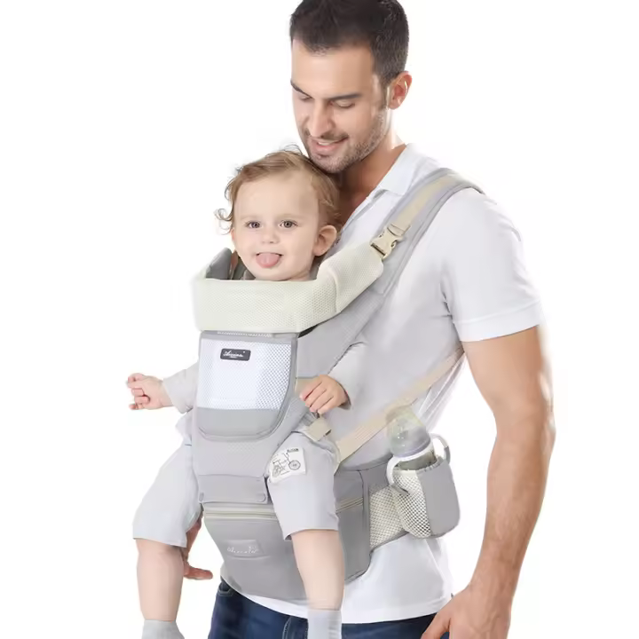 Cochecito plegable avanzado 6 en 1, soporte para la cabeza, adecuado para niños pequeños en crecimiento - 1
