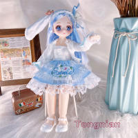 Muñecas de Ojos de Anime para niños y niñas, Cara de cómic articulada con bolas, vestidos, ropa, vestido, 30cm, 1/6 - details 14