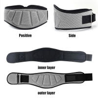 Cinturones deportivos para levantamiento de pesas, soporte Lumbar para la espalda, entrenamiento de fuerza, sentadillas, levantamiento de pesas - details 3