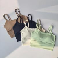 Chaleco Deportivo para Yoga y Estiramiento A prueba de golpes, Secado Rápido, Almohadilla Acolchado, Material de Nylon Ropa Deportiva para Mujeres - details 2