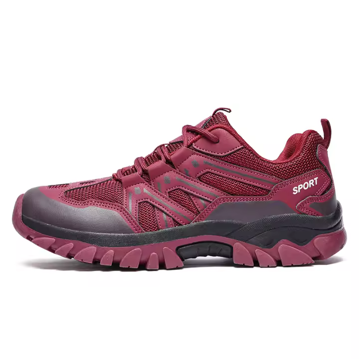 Zapatos de senderismo transpirables antideslizantes para mujer, botas de montaña para Trekking al aire libre - 1