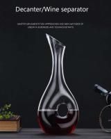 Botella de vino de vidrio sin plomo, tarro despertador con forma de caracol, destilador de cuello largo, bar en casa, 1000-1500 ml - details 0