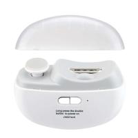Cortauñas eléctrico 2 en 1, cortauñas antisalpicaduras para manicura, tijeras para dedos de los pies de bebé, herramientas para cortar uñas gruesas y pedicura - details 16