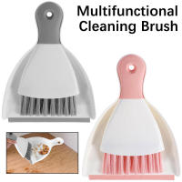 Juego de cepillos portátiles para excrementos, Mini herramienta de limpieza para mesas y teclados - details 0