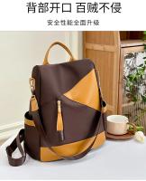 Mochila De diseño antirrobo para mujer, bolso de tela de nailon de alta calidad, elegante - details 11