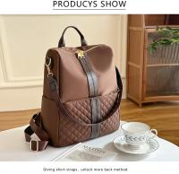Mochila de diseño con remaches para mujer, bolso de hombro antirrobo multifuncional, mochilas escolares pequeñas para adolescentes, 2023 - details 27