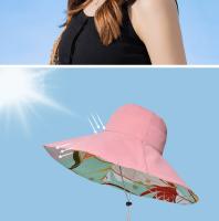 Elegante Sombrero de Playa de Doble Cara para Mujer Protección Solar Moda de Verano al Aire Libre - details 4