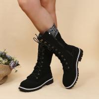 Botas martin de invierno para mujer, botas planas informales, zapatos para mujer - details 3