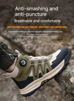 Zapatos de Seguridad para Hombres Botas de Trabajo Indestructibles con Punta de Acero - details 3