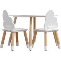 Muebles de Habitación Infantil Marrón Claro Blanco, Estilo Nórdico - details 5