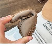 Mocasines planos de tela con lazo Simple para niños, zapatos de princesa de estilo minimalista, antideslizantes y resistentes al desgaste, novedad de 2024 - details 14