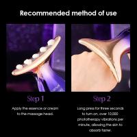 Dispositivo de Lifting Facial RF para cuello, cara, ojo, masaje Facial, adelgazamiento, EMS, belleza, máquina de estiramiento de la piel, antienvejecimiento, Reduce la papada Doble - details 6