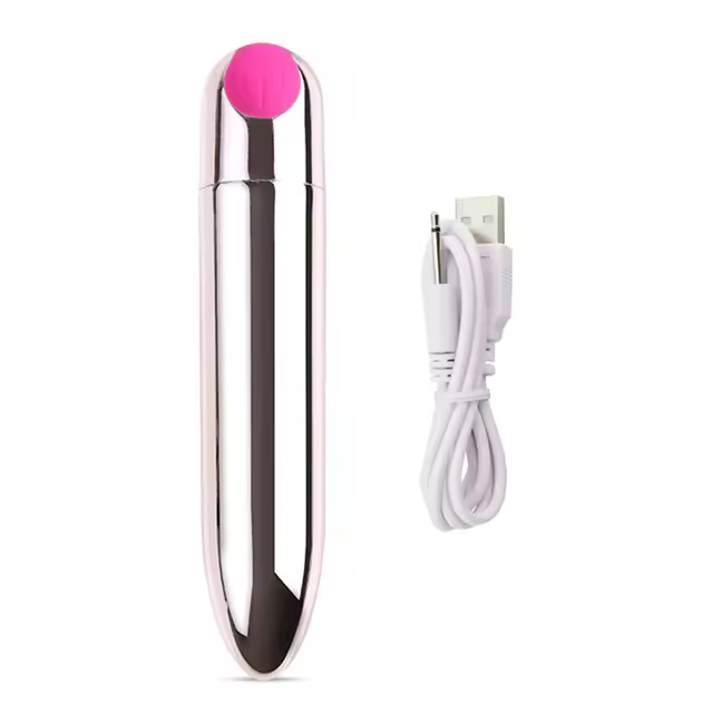 Vibrador de Mini Bala de Lujo para Mujeres Estimulador de Clítoris Vagina Juguetes Sexuales para Adultos Eróticos de Marca Kaelynn - 1