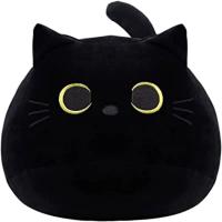 Juguete de Peluche de Gato Negro Muñeco Relleno Suave para Bebé Juguete de Almohada de Animal Relleno - details 0