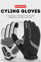 Guantes de invierno de dedo completo, manoplas de ciclismo Themal, a prueba de golpes, engrosados, SBR, Gel de Palma, antideslizantes, pantalla táctil, bicicleta - details 0