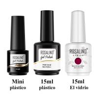 ROSALIND-botella de cristal de 15ml, Gel de uñas de Color puro brillante para diseño de uñas, lámpara LED/UV, esmalte de uñas de Gel de larga duración - details 2