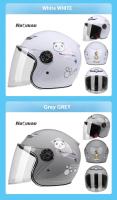 Casco Infantil Con Patrón De Dibujos Animados Lástima Cuatro Estaciones Protección Seguridad Niños Motocicleta Casco Frontal Abierto - details 9