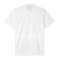Camisa de Chef para hombre, uniforme de trabajo, abrigo de Chef con cuello cruzado, cocina, restaurante, Hotel, chaqueta de cocina Unisex con bolsillos, Tops de Chef - details 16