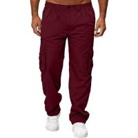 Pantalones cargo para hombre, Pantalón recto informal - details 4