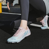 Zapatos de pista y campo, zapatillas de entrenamiento deportivo de velocidad, zapatos de competición de atletismo. - details 4