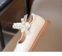 Zapatos de cuero antideslizantes para niña, zapatillas multifuncionales informales de princesa, suela suave, estilo coreano, a la moda, novedad de otoño, - details 14