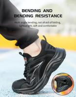 Zapatos de Seguridad de Acero Ligero y Transpirable Mocasines de Trabajo Inolvidables para Hombres - details 6