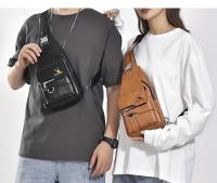 Nuevo bolso de mensajero unisex impermeable y resistente al desgaste, bolso cruzado, bolso de mano, bolso de hombro, bolso de pecho, hecho de tela resistente al desgaste, gran capacidad con bolsillos grandes, fácil de transportar, adecuado para el trabajo - details 17