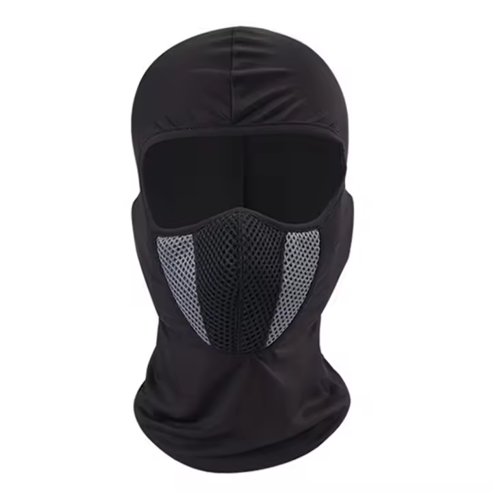Máscara Completa Transpirable para Motocicleta Balaclava para Moto y Motocross - 1