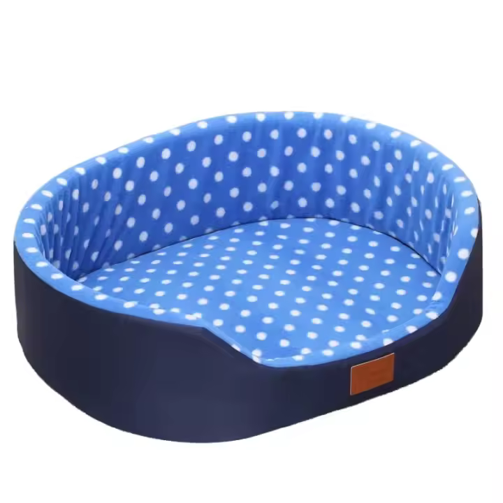 Sofá de Mascotas Extra Grande de Doble Cara Cama Suave de Vellón para Perros y Gatos - 1
