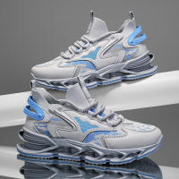 Zapatillas Deportivas de Malla para Hombres Primavera 2025 Marca de Moda Gruesa Suela Absorbente de Choques - details 7