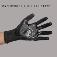 Guantes de Trabajo de Nylon Premium Coated de Nitrilo Agarre Excellente para Constructores - details 16