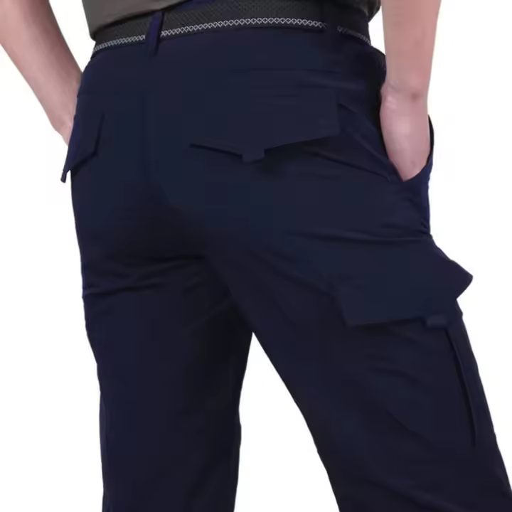 Pantalones de senderismo de secado rápido para hombre, pantalones transpirables de verano para exteriores, montañismo, pesca, senderismo, deporte, pantalones de camuflaje tácticos - 1
