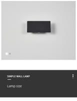 Luz de pared LED de aluminio para exteriores, dispositivo fijo impermeable, adecuado para escaleras, pasillos y puertas - details 5