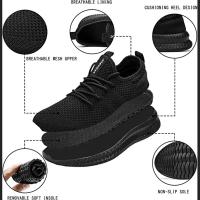 Zapatos Casuales de Alta Calidad para Hombres Zapatillas Transpirables a la Moda para Gimnasio - details 4