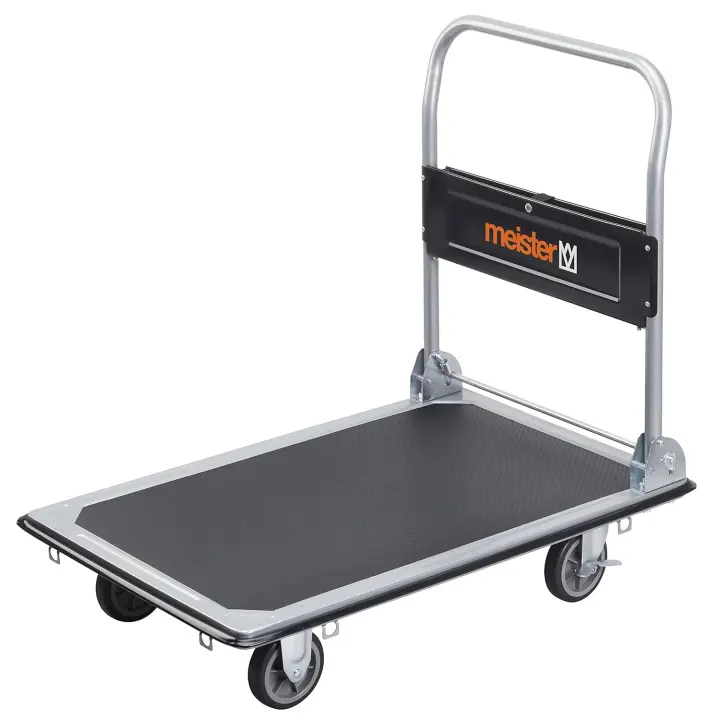 Plataforma de Carga Plegable, negro/Plateado - 1